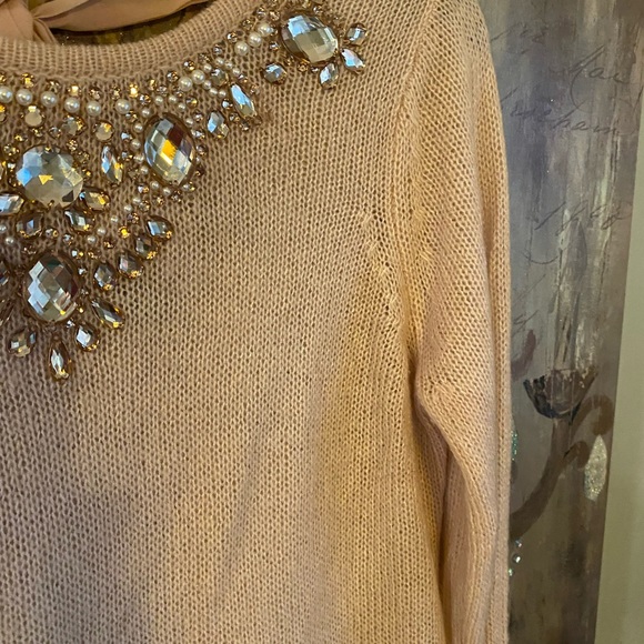 EUC Design History Bejeweled Sweater - Picture 4 of 11